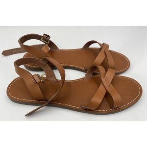 Madewell Brown Leather Sandals